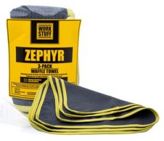 WORK STUFF Zephyr Waffle Towel 3-Pack utierky na okna