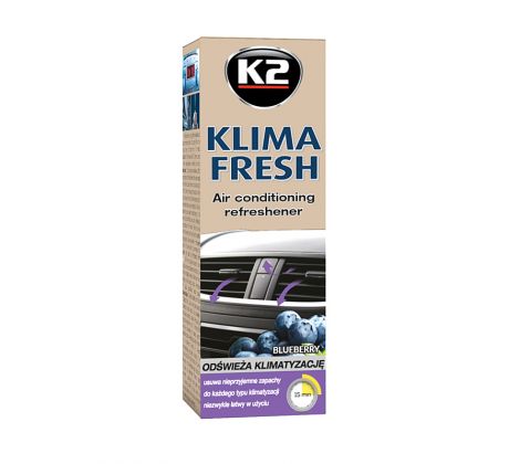 KLIMA FRESH 150ml Bleuberry osviežovač klimatizácie