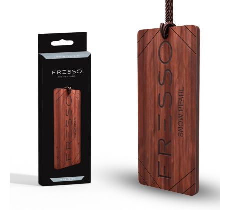 Fresso Wooden Hanger Snow Pearl