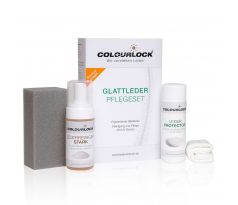 COLOURLOCK Glattleder Pflege set STRONG - set na čistenie a ošetrenie kože