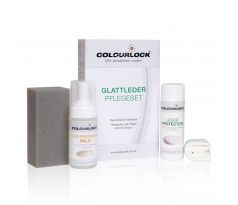 COLOURLOCK Glattleder Pflege set MILD - set na čistenie a ošetrenie kože
