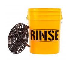 Booski Car Care RINSE Detailing Bucket + Grit Guard