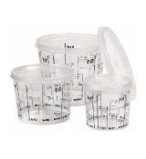 HB BODY plastová nádoba s odmerkou 400ml