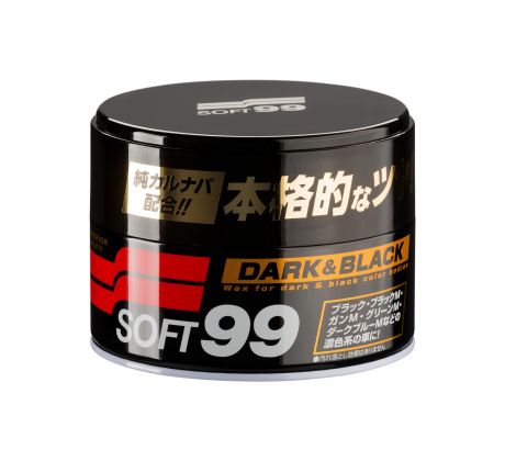 Soft99 Dark & Black Wax - tvrdý vosk na auto, 300 g