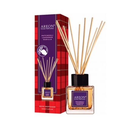 Areon Home Perfume Sticks 50 ml, vôňa Patchouli-Lavender-Vanilla