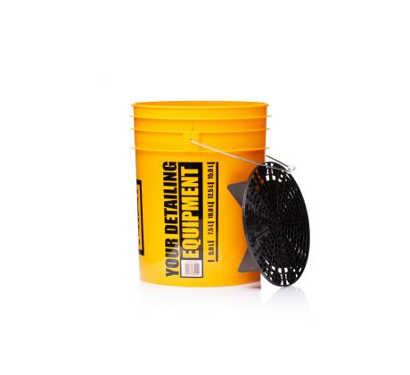 WORK STUFF Detailing Bucket Yellow - WASH + Separator