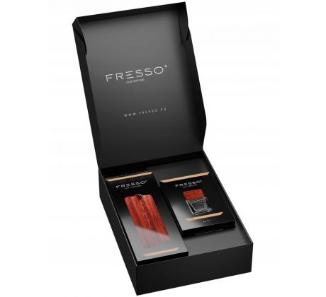 Fresso Mini GIFT BOX - parfém a závesná vôňa do interiéru Paradise Spark