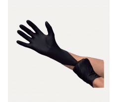 Nitrilové rukavice čierne 100ks veľkosť M