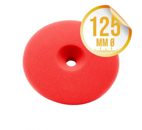 LIQUID ELEMENTS CENTRIFORCE V2 POLISHING PAD 125MM - Červený hard cut