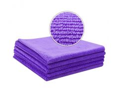 Liquid Elements Value Microfiber set Purple - 5 kusov 40x40cm 310 GSM